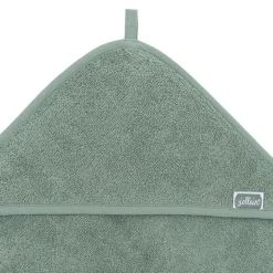 Jollein Badcapes|Bedtextiel * Badcape Badstof Ash Green Groen