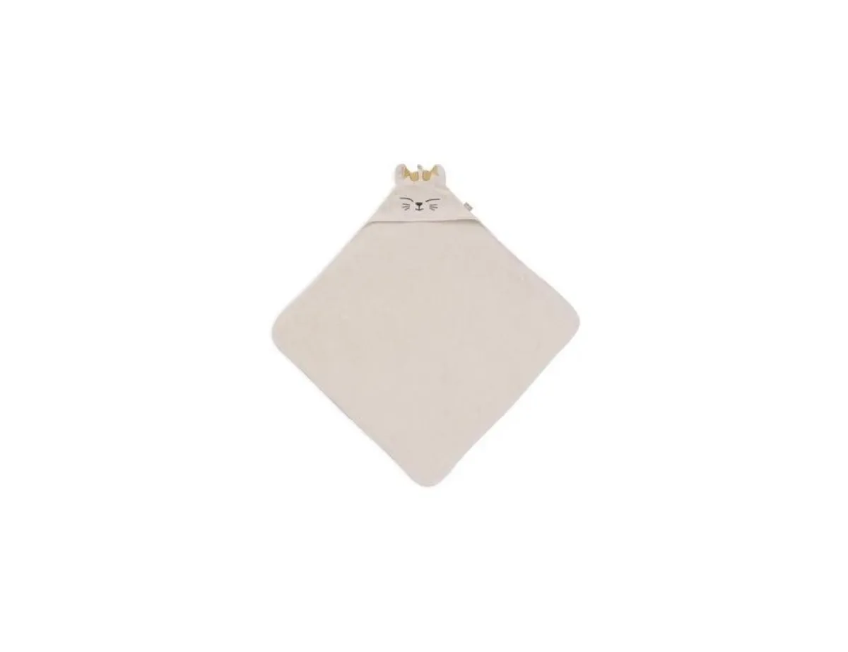 Jollein Badcapes|Bedtextiel * Badcape Badstof Charlie Beige