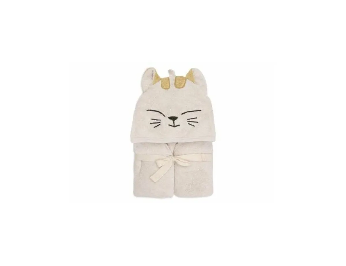 Jollein Badcapes|Bedtextiel * Badcape Badstof Charlie Beige