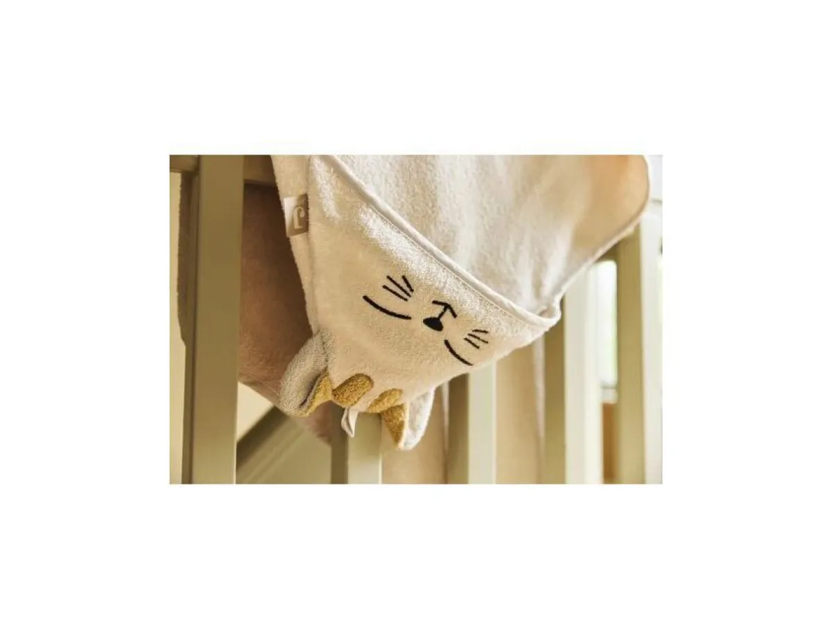 Jollein Badcapes|Bedtextiel * Badcape Badstof Charlie Beige