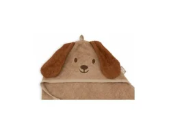 Jollein Badcapes|Bedtextiel * Badcape Badstof Diego Bruin