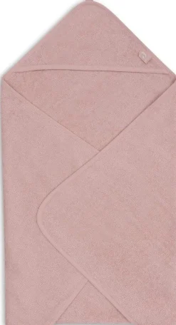 Jollein Badcapes|Bedtextiel * Badcape Badstof Wild Rose Roze