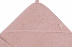 Jollein Badcapes|Bedtextiel * Badcape Badstof Wild Rose Roze