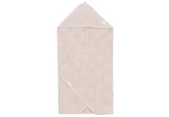 Jollein Badcapes|Bedtextiel * Badcape Nijntje Miffy Jacquard Nougat Zand