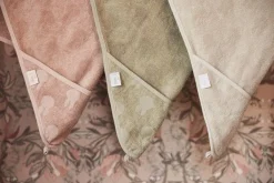 Jollein Badcapes|Bedtextiel * Badcape Nijntje Miffy Jacquard Wild Rose Roze