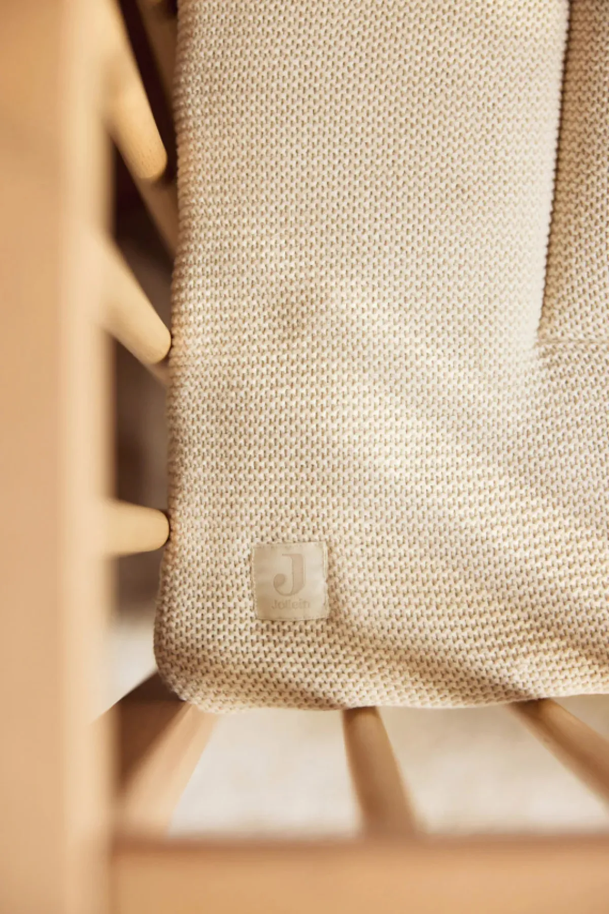 Jollein Boxkleden * Boxkleed Basic Knit Oatmeal 75 x 95 cm Beige