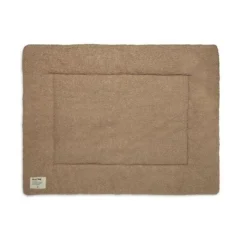 Jollein Boxkleden|Bedtextiel * Boxkleed Boucle Biscuit 75 x 95 cm Bruin
