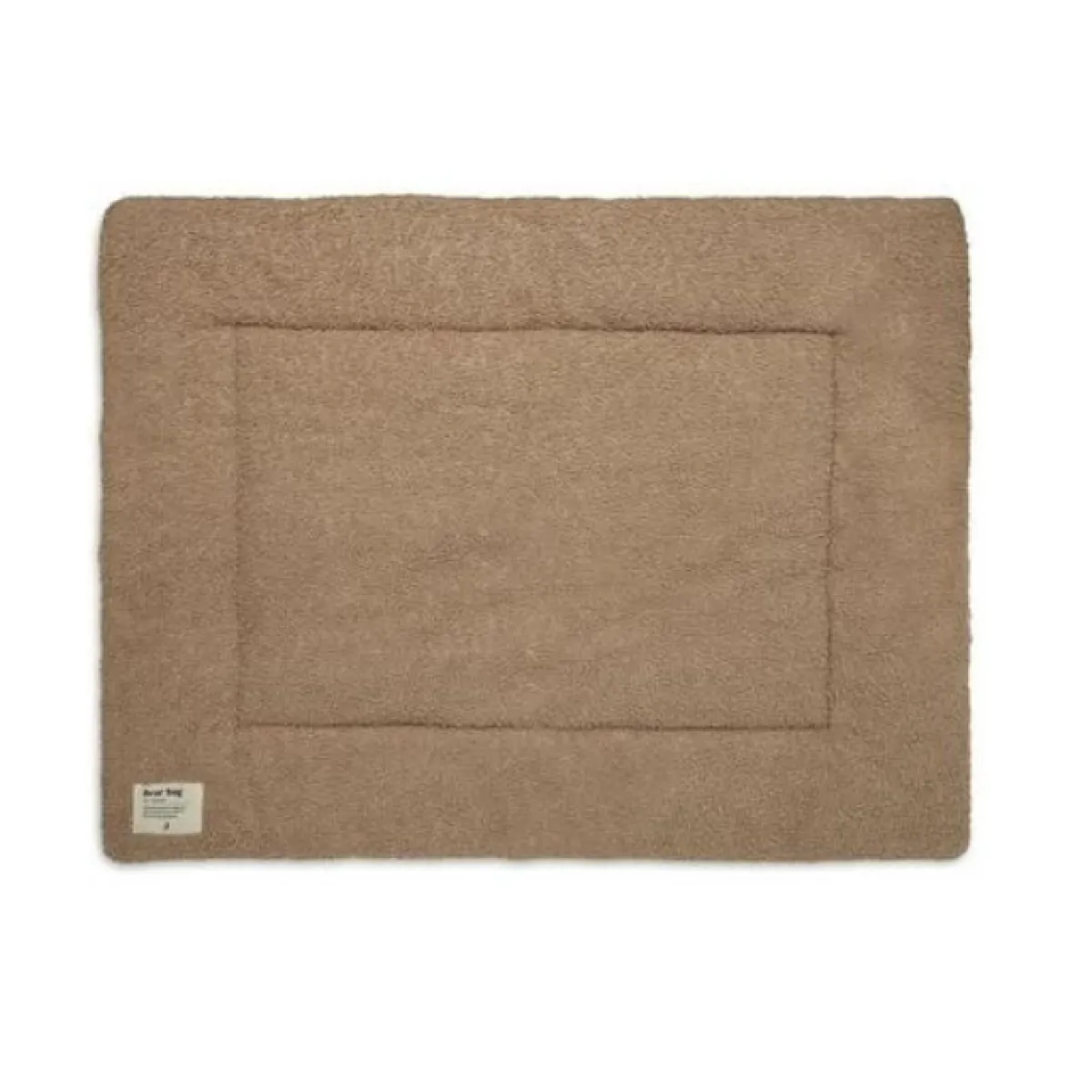 Jollein Boxkleden|Bedtextiel * Boxkleed Boucle Biscuit 75 x 95 cm Bruin