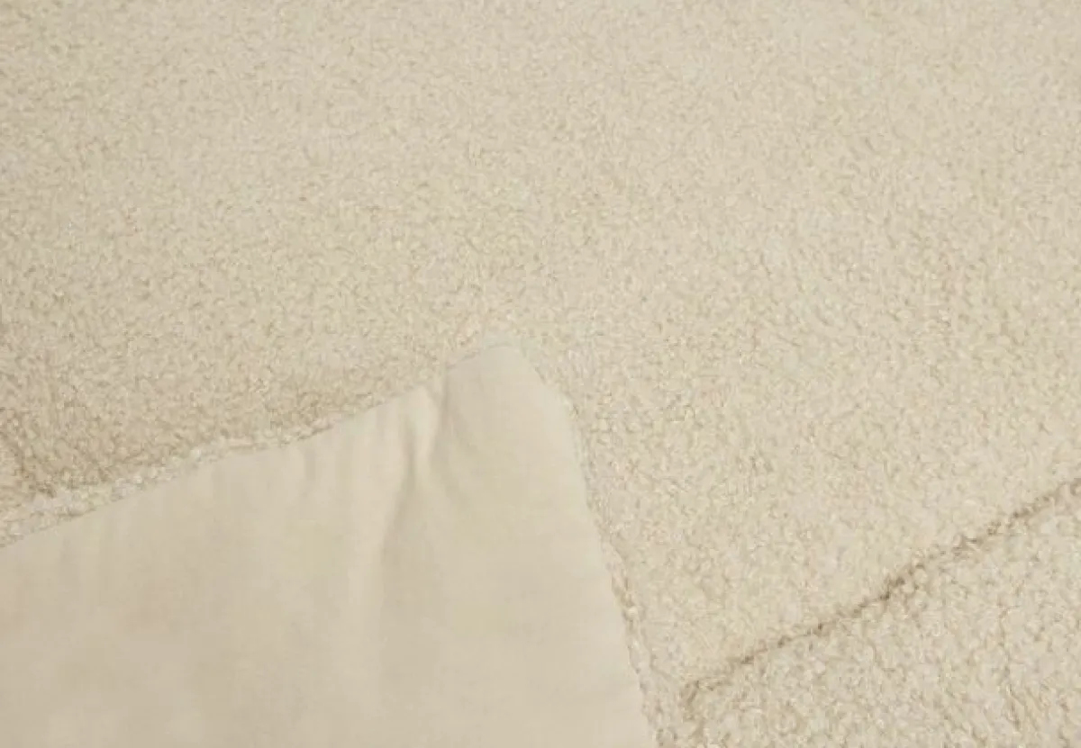 Jollein Boxkleden|Bedtextiel * Boxkleed Boucle 75 x 95 cm Naturel