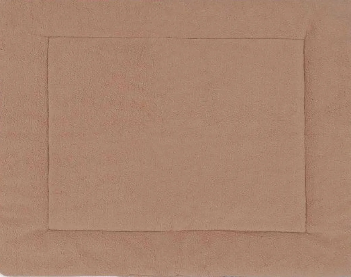 Jollein Boxkleden|Bedtextiel * Boxkleed Check Knit Biscuit Bruin