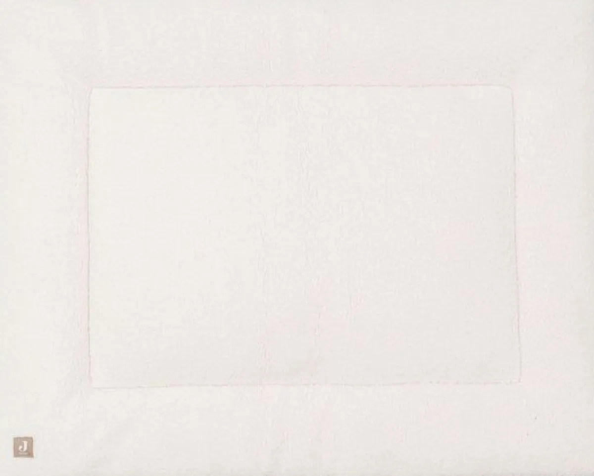 Jollein Boxkleden|Bedtextiel * Boxkleed Cloudy Rib Oatmeal 75 x 95 cm Beige