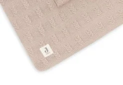 Jollein Boxkleden|Bedtextiel * Boxkleed Grain Knit Wild Rose Roze