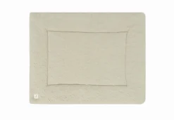 Jollein Boxkleden|Bedtextiel * Boxkleed Soft Waves Olive Green 75 x 95 cm Groen