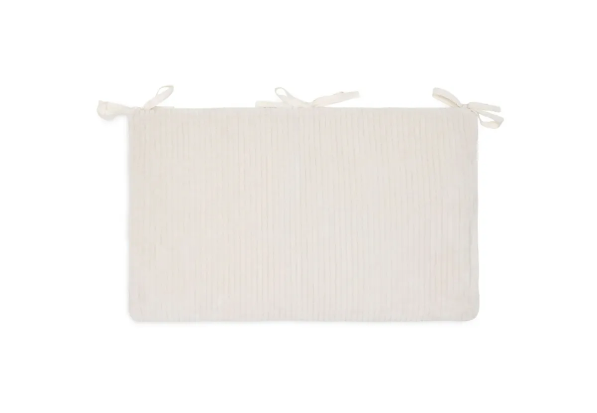 Jollein Opbergzakken|Bedtextiel * Boxopbergzak Organizer Cloudy Rib Oatmeal Beige