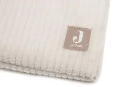 Jollein Opbergzakken|Bedtextiel * Boxopbergzak Organizer Cloudy Rib Oatmeal Beige
