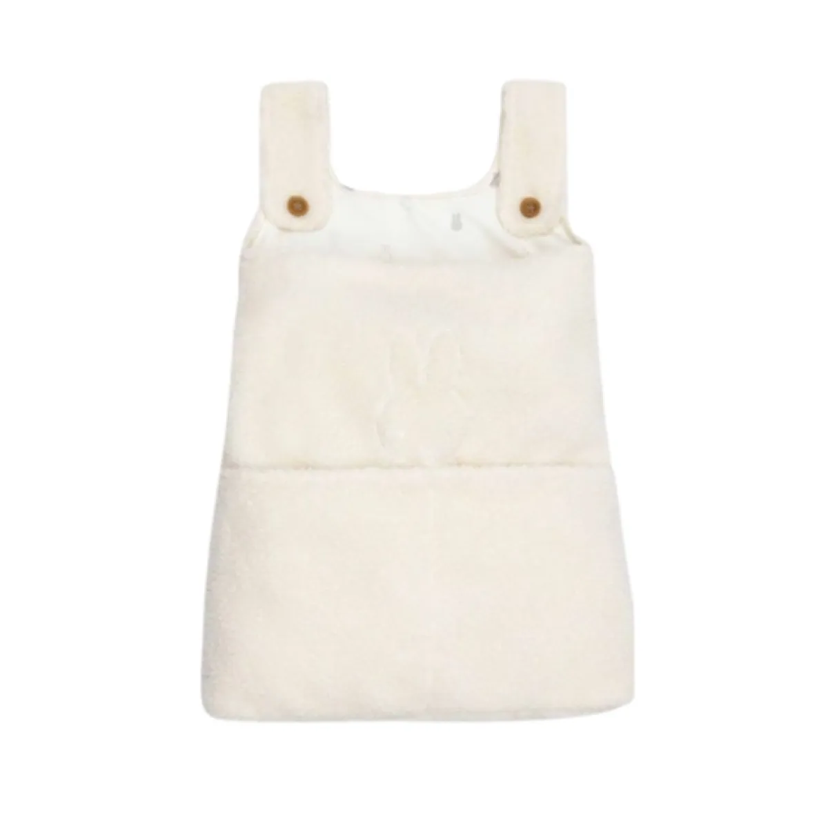 Jollein Opbergzakken|Bedtextiel * Boxopbergzak Teddy Miffy Ivory Wit