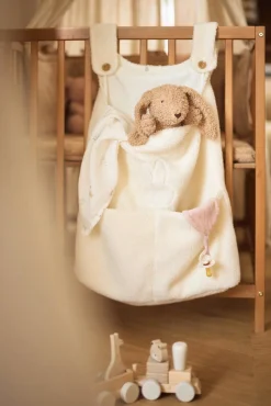 Jollein Opbergzakken|Bedtextiel * Boxopbergzak Teddy Miffy Ivory Wit