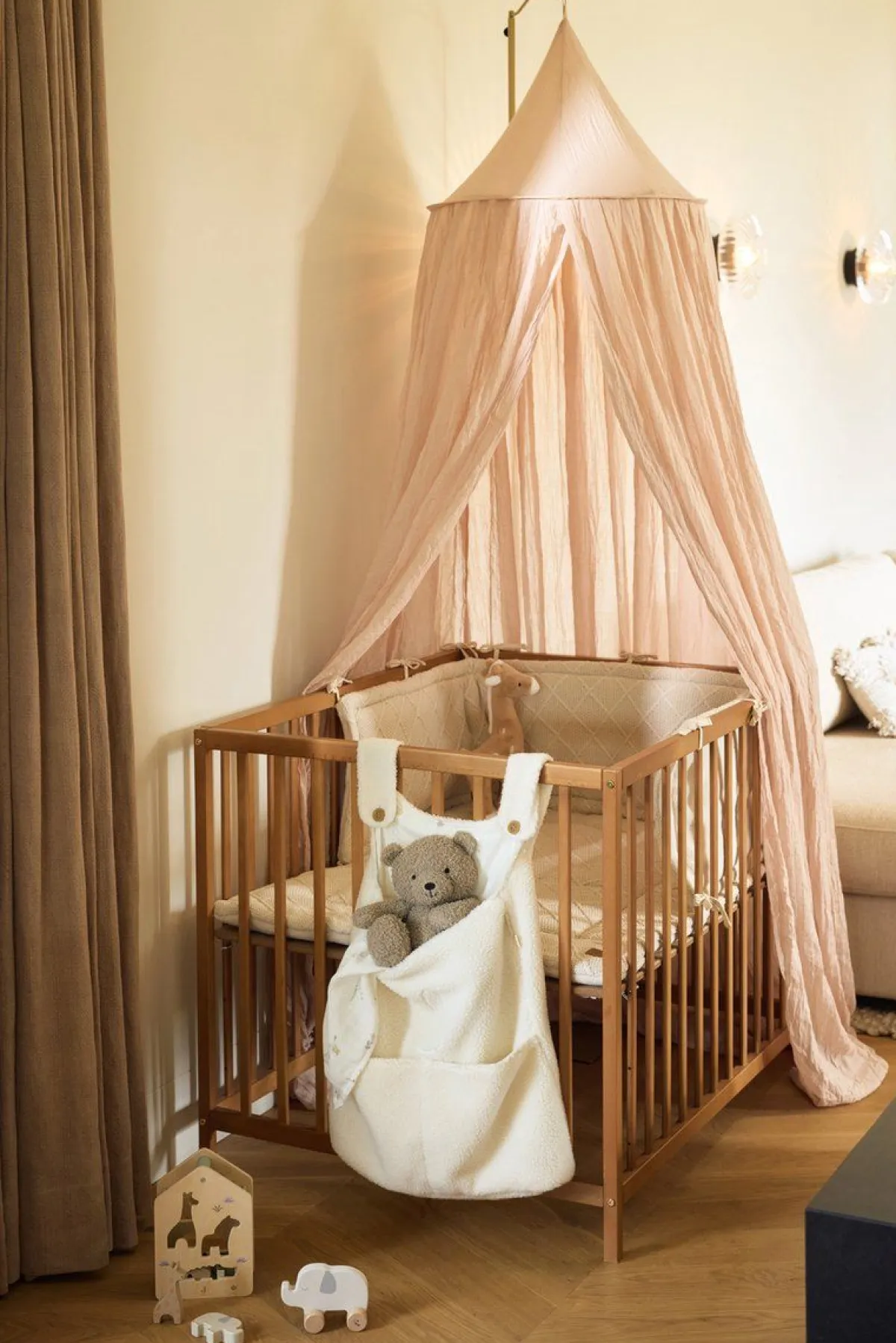 Jollein Opbergzakken|Bedtextiel * Boxopbergzak Teddy Miffy Ivory Wit