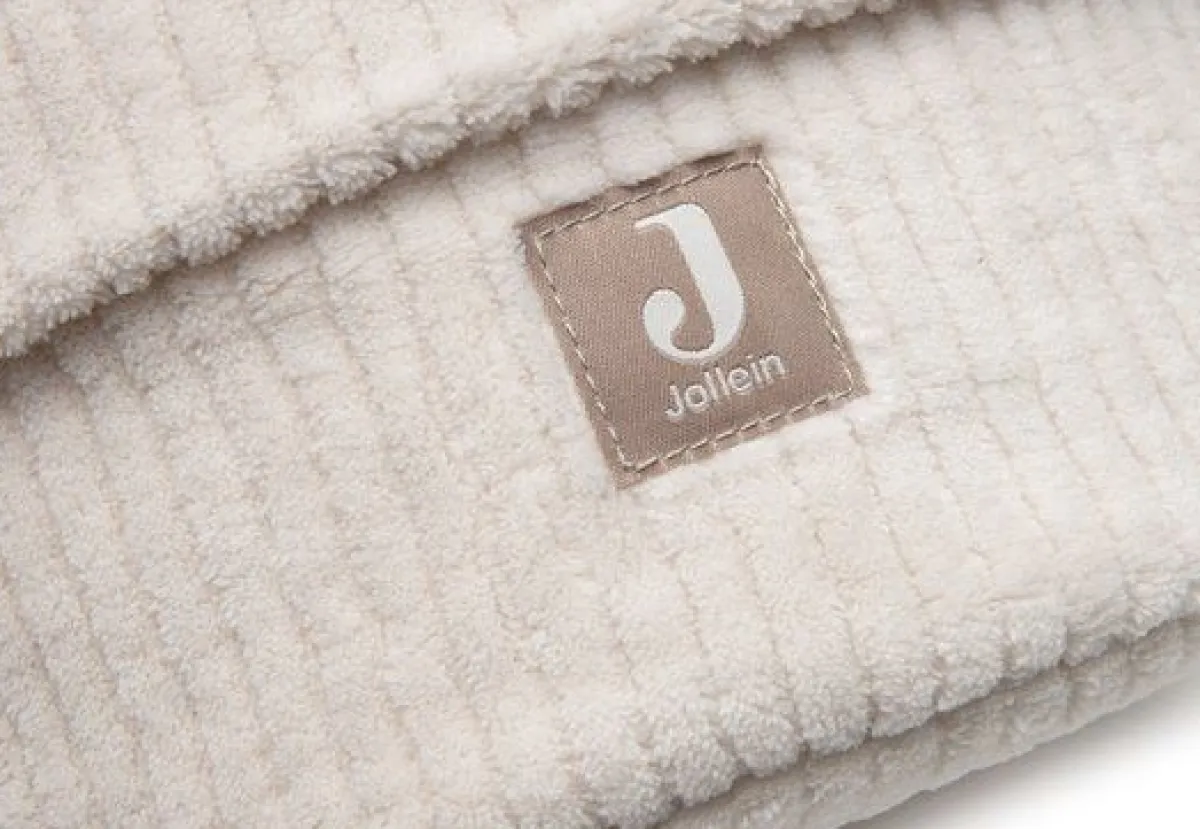 Jollein Manden|Bedtextiel * Commodemandje Cloudy Rib Oatmeal Beige