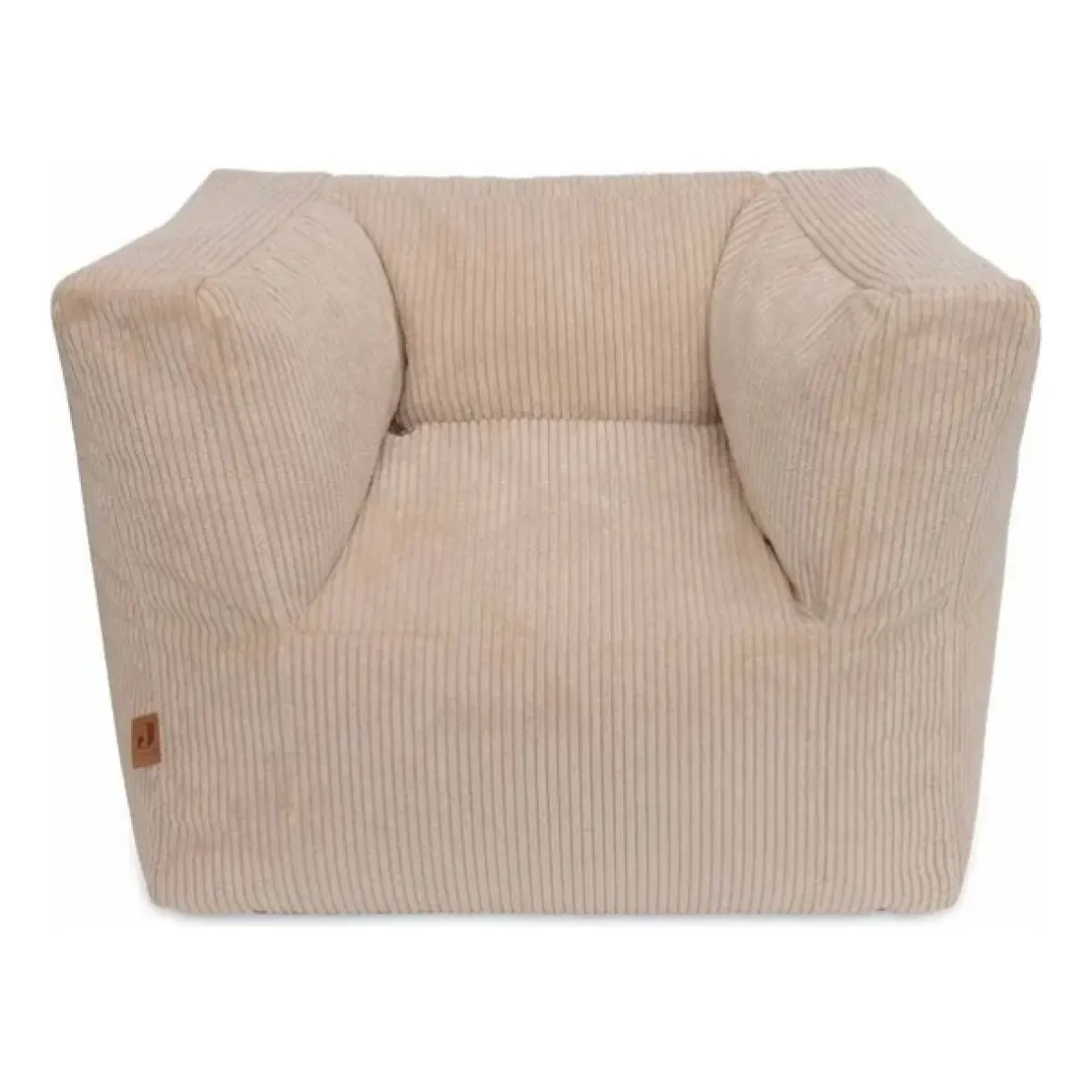 Jollein Kinderfauteuils|Bedtextiel * Fauteuil Beanbag Corduroy Natural Beige