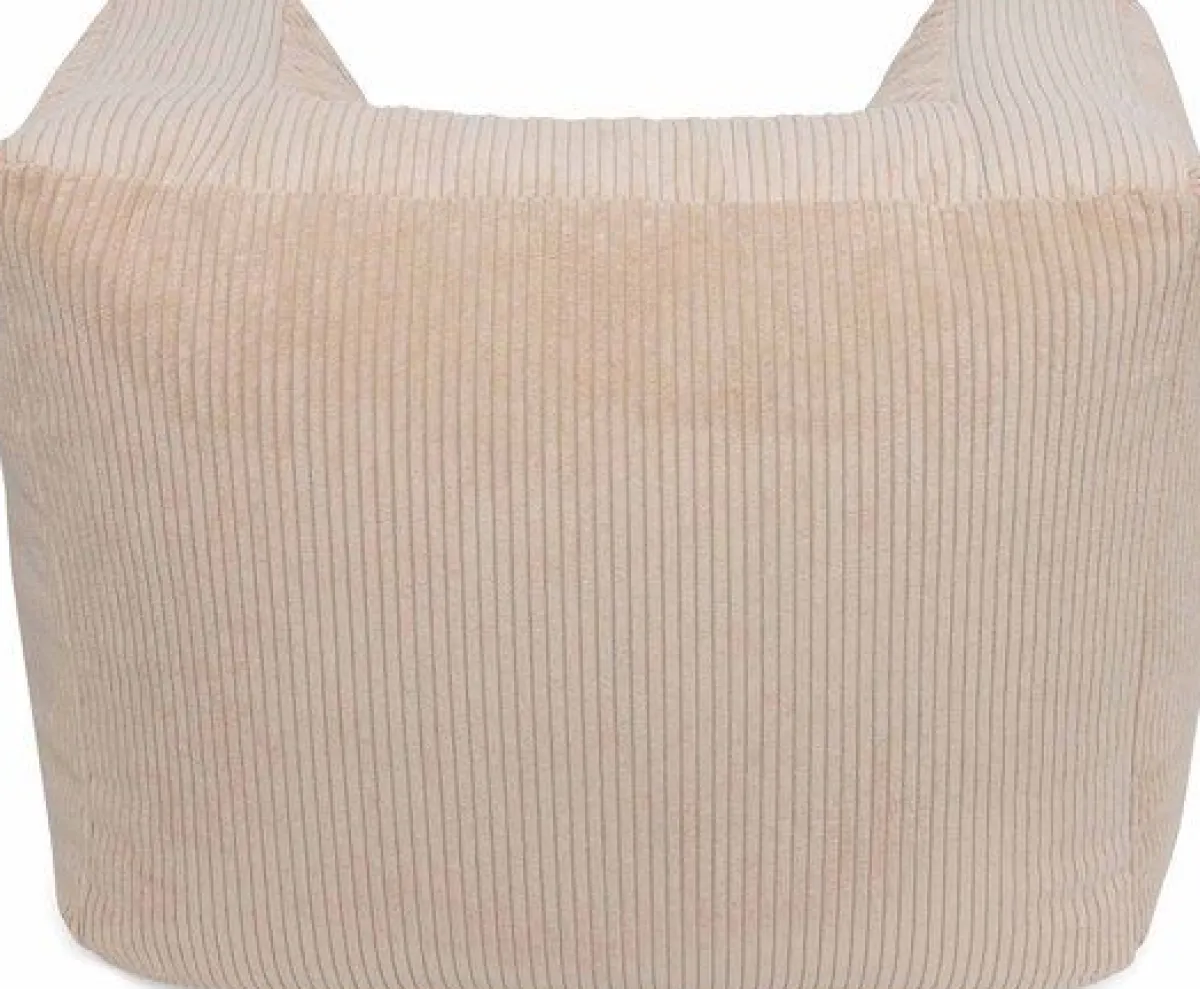 Jollein Kinderfauteuils|Bedtextiel * Fauteuil Beanbag Corduroy Natural Beige