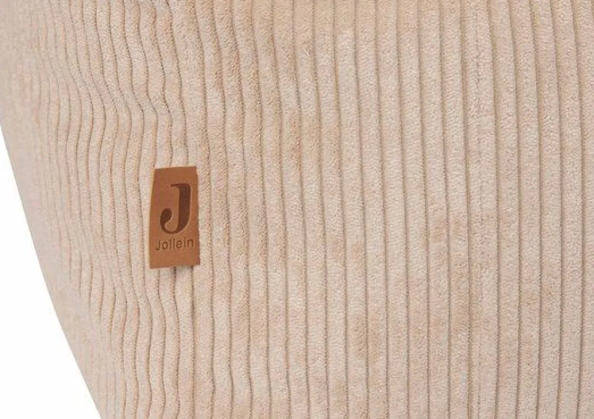 Jollein Kinderfauteuils|Bedtextiel * Fauteuil Beanbag Corduroy Natural Beige