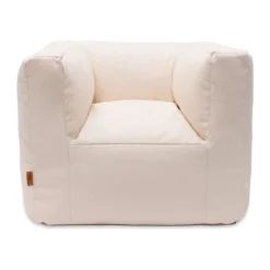 Jollein Kinderfauteuils|Bedtextiel * Fauteuil Beanbag Twill Natural Beige