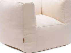 Jollein Kinderfauteuils|Bedtextiel * Fauteuil Beanbag Twill Natural Beige