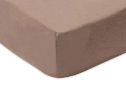 Jollein Box Matrassen * Hoeslaken Boxmatras Jersey Milky Coffee Bruin