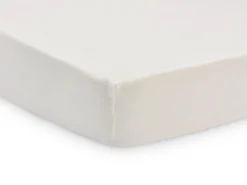 Jollein Bedtextiel * Hoeslaken Ledikant Ivory Wit