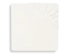Jollein Bedtextiel * Hoeslaken Ledikant Ivory Wit
