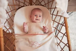 Jollein Bedtextiel * Hoeslaken Ledikant Ivory Wit