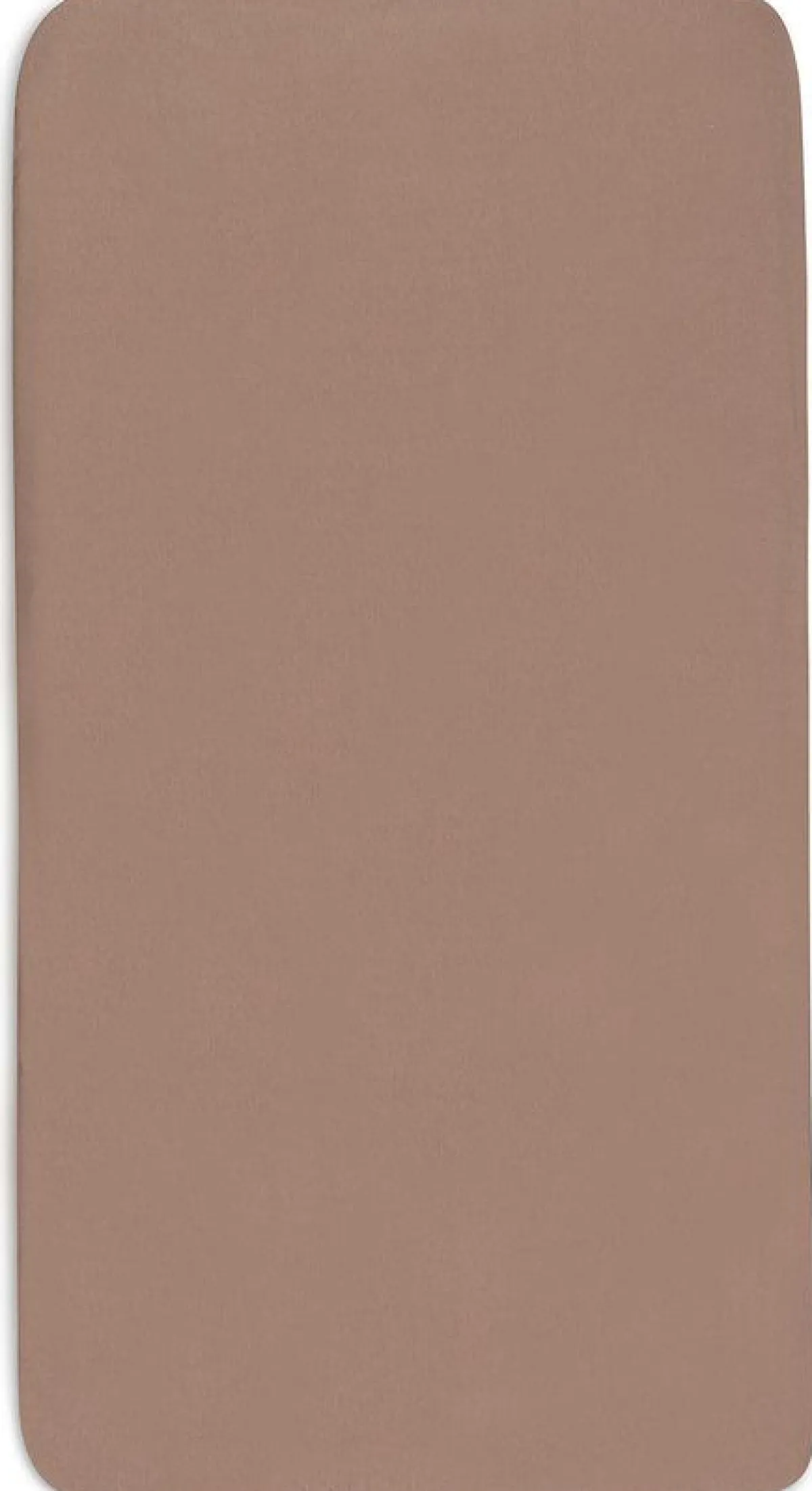 Jollein Bedtextiel * Hoeslaken Ledikant Jersey Milky Coffee Bruin