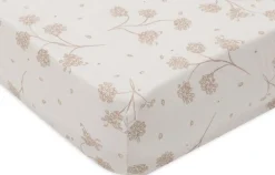 Jollein Bedtextiel * Hoeslaken Ledikant Jersey Leafy Dreams Multicolor