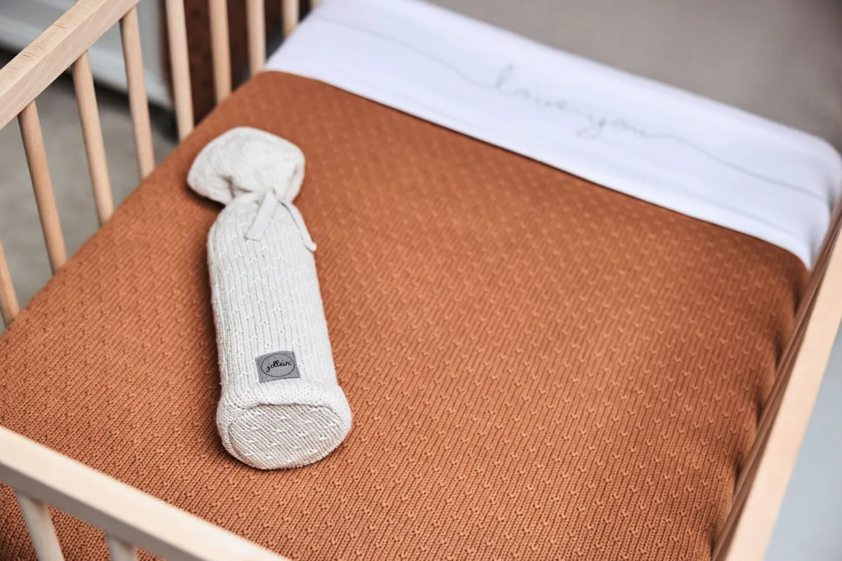 Jollein Bedtextiel * Hoeslaken Ledikant Nougat Beige