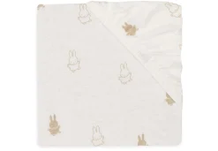 Jollein Bedtextiel * Hoeslaken Ledikant Nijntje Happy Miffy Nougat Zand