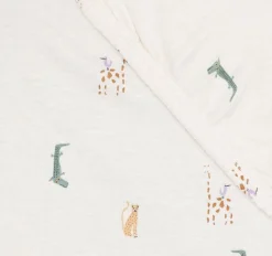 Jollein Bedtextiel * Hoeslaken Wieg Jungle Jambo Multicolor