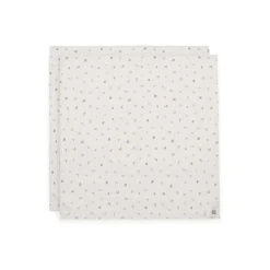Jollein Wikkeldoeken|Bedtextiel * Hydrofiele Doek Animal Friends 115 x 115 cm 2 Stuks Multicolor