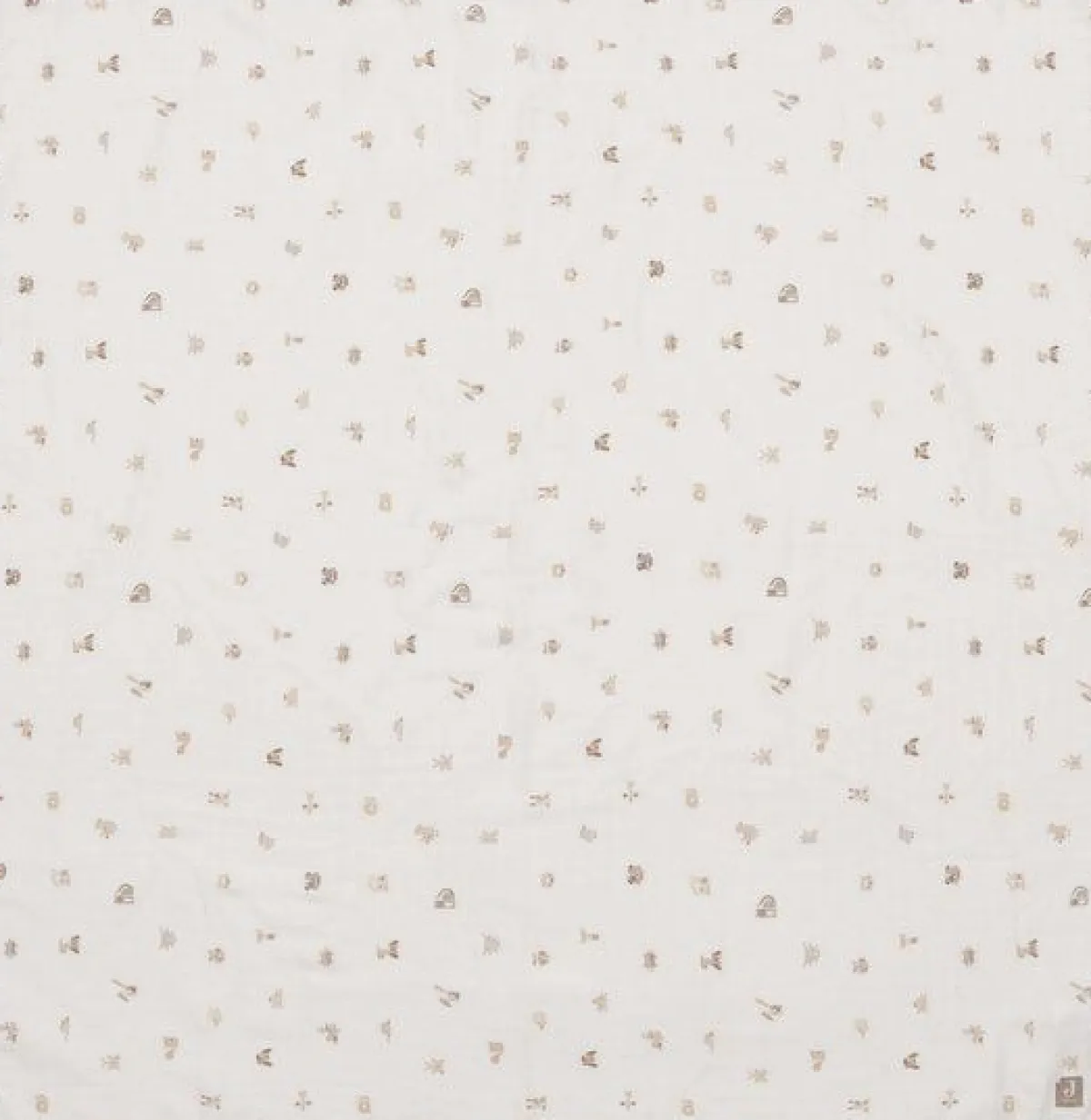 Jollein Wikkeldoeken|Bedtextiel * Hydrofiele Doek Animal Friends 115 x 115 cm 2 Stuks Multicolor