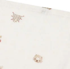 Jollein Wikkeldoeken|Bedtextiel * Hydrofiele Doek Animal Friends 115 x 115 cm 2 Stuks Multicolor