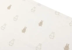 Jollein Hydrofiel Luiers * Hydrofiele Doeken Nijntje Happy Miffy Nougat 70 x 70 cm Zand