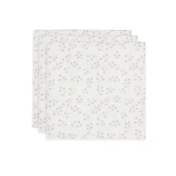 Jollein Hydrofiel Luiers * Hydrofiele Doek Leafy Dreams 70 x 70 cm 3 Stuks Multicolor