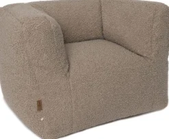 Jollein Kinderfauteuils|Bedtextiel * Kinderfauteuil Teddy Warm Sand Zand