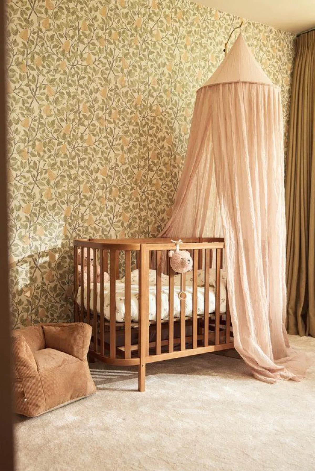 Jollein Bedtextiel|Accessoires * Klamboe Vintage Wild Rose Roze