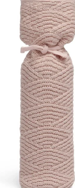 Jollein Kruikenzakken|Bedtextiel * Kruikenzak River Knit Pale Pink Roze