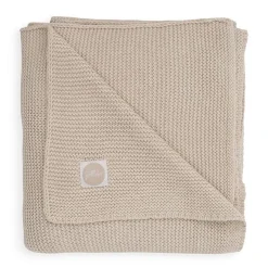 Jollein Bedtextiel * Ledikantdeken Basic Knit Nougat Beige
