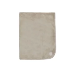 Jollein Bedtextiel * Ledikantdeken Basic Jersey/Sherpa Warm Sand Zand