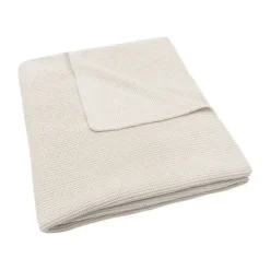 Jollein Bedtextiel * Ledikantdeken Basic Knit Oatmeal Beige