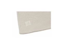Jollein Bedtextiel * Ledikantdeken Basic Knit Velvet Oatmeal Beige