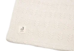 Jollein Bedtextiel * Ledikantdeken Grain Knit Velvet Oatmeal Beige